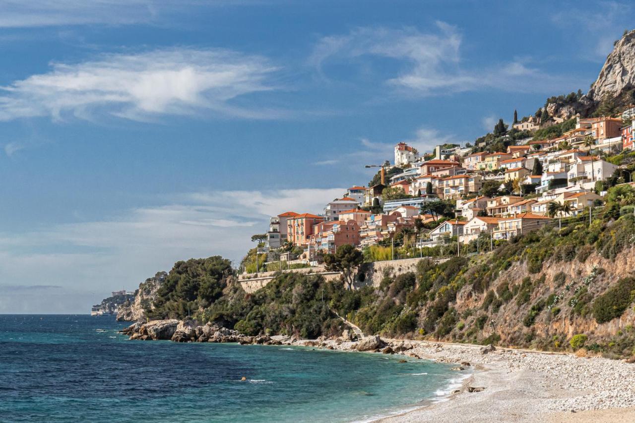 Le Golfe Bleu - Havre De Paix En Bord De Plage Roquebrune-Cap-Martin Eksteriør billede