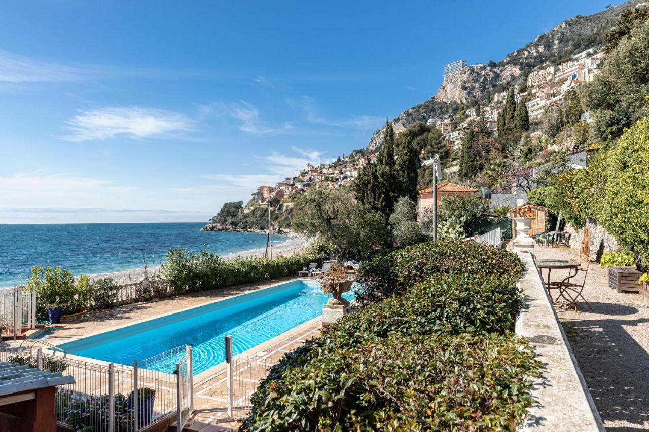 Le Golfe Bleu - Havre De Paix En Bord De Plage Roquebrune-Cap-Martin Eksteriør billede